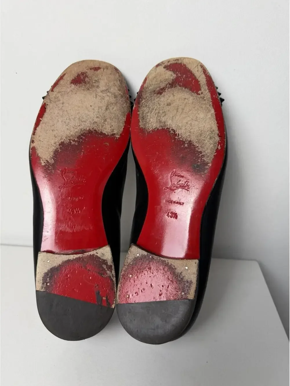Christian Louboutin Dandelion Spikes Loafers Sz 43.5 US 10.5